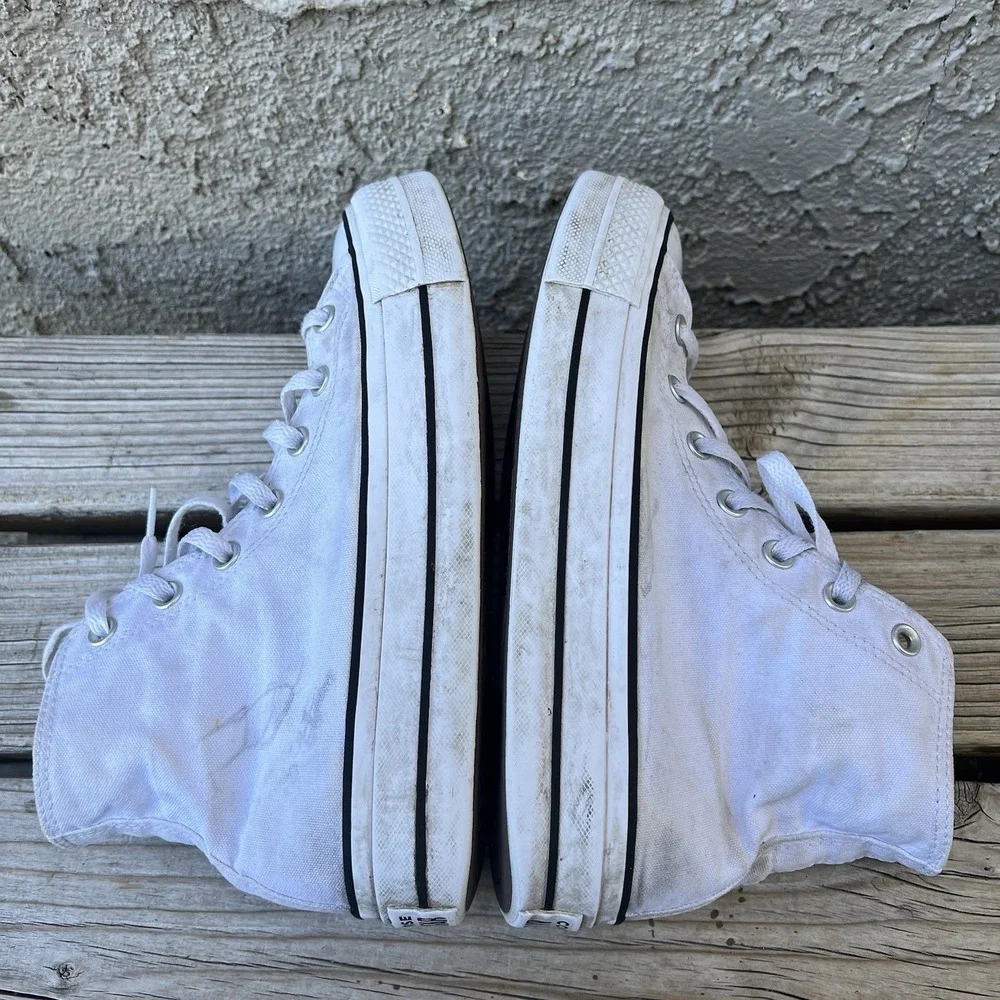 Converse Shoes Women Size 9 Chuck Taylor‎ All Star White Platform